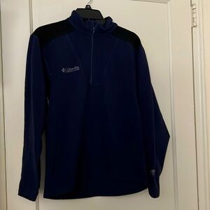 columbia omni therm navy sweater size: M